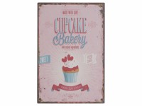 Metallschild Cupcake Bakery