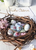 Lenebooks Postkarte Ostern Eier im Osternest