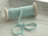 Band blau-creme gestreift