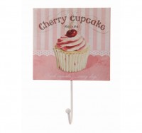 Haken Cherry Cupcake rosa